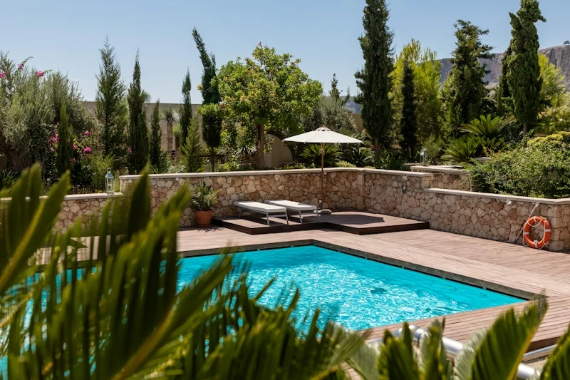 Jardín con Piscina en Pozuelo de Alarcon