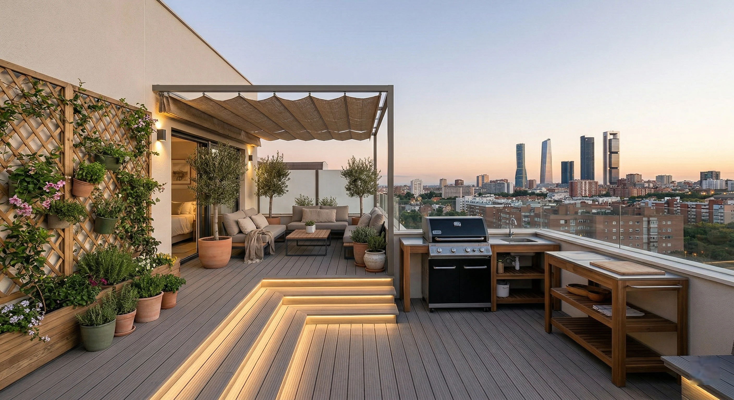 Terraza Panorámica en Chamartin